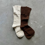 Baby Alpaca Fine Gauge Knee Socks|7-5033