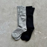 4-1010|Baby Alpaca Fine Gauge Knee Socks