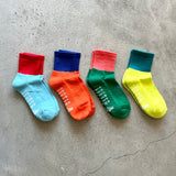 9-1146|リネン&コットン 足底パイル切り替え