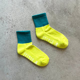 9-1146|リネン&コットン 足底パイル切り替え