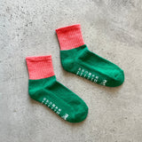 9-1146|リネン&コットン 足底パイル切り替え