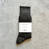 8-0011|綿100% 五倍子リブソックス