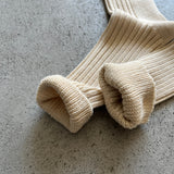 8-0042 | Supima x Yak ribbed socks
