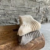 8-0042 | Supima x Yak ribbed socks