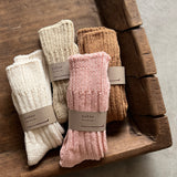 Organic Cotton Low Gauge Socks|7-5002