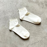 9-1150|エジプトコットン プレーンアンクル