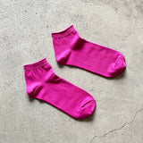 9-1150|エジプトコットン プレーンアンクル