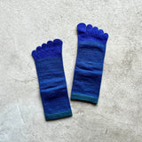 9-1151|ラミー&ビスコース 5本指アンクル