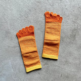 9-1151|ラミー&ビスコース 5本指アンクル