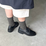 8-0011|100% cotton gallnut ribbed socks