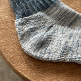 Indigo Organic Cotton Pile Crew Socks | 7-5021
