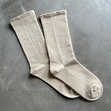 8-0016|スーピマ×ヤク ゴムなしソックス