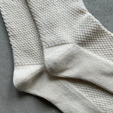 8-0036|鹿の子編みソックス