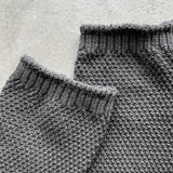 8-0037|五倍子 鹿の子編みソックス