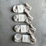 8-0025|コットン×リネン レイヤーリブ アンクル丈