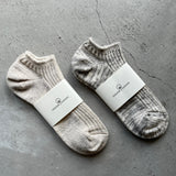 8-0030 | Supima ribbed sneaker socks