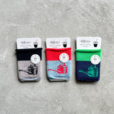 6-1006|アイスコーヒーのくつした / ジョウロ柄|Hoffmann