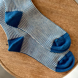 8-0040|藍 ジャカードストライプ