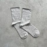 8-0018|Elastic-free dot socks