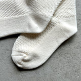 8-0505|キッズ 鹿の子編みソックス