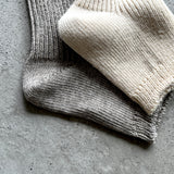 8-0813|スーピマ×ヤク リブサンダルソックス