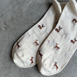5-1088|Nara deer socks