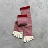 4-4002|Organic Cotton Yak Toe Socks
