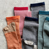 4-4002|Organic Cotton Yak Toe Socks