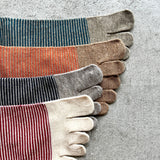 4-4002|Organic Cotton Yak Toe Socks