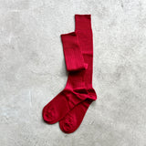 4-1003|Organic Cotton Ribbed Knee Socks