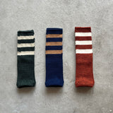 4-4013|Wool Organic Cotton Stripes Sleeve