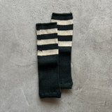 4-4013|Wool Organic Cotton Stripes Sleeve