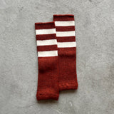 4-4013|Wool Organic Cotton Stripes Sleeve