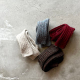 4-4012|Recycled Wool Low Gauge Socks