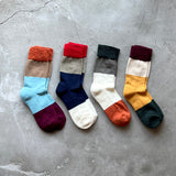 4-4010|Wool Organic Cotton Yak Pile Soles Socks