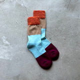 4-4010|Wool Organic Cotton Yak Pile Soles Socks