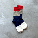 4-4010|Wool Organic Cotton Yak Pile Soles Socks