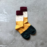 4-4010|Wool Organic Cotton Yak Pile Soles Socks