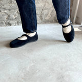 4-4007|Linen Wool Ribbed Socks