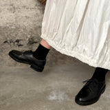 4-4004|Wool Plain Ankle Socks