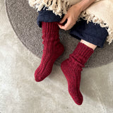 4-4012|Recycled Wool Low Gauge Socks