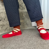 4-4013|Wool Organic Cotton Stripes Sleeve