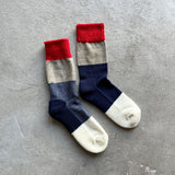4-4010|Wool Organic Cotton Yak Pile Soles Socks
