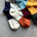4-4010|Wool Organic Cotton Yak Pile Soles Socks
