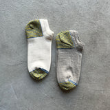 Organic Cotton Linen Sneaker Socks|7-5013