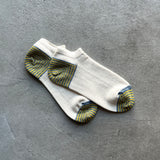 Organic Cotton Linen Sneaker Socks|7-5013