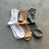 "Washi" Organic Cotton Ankle Socks | 7-5022