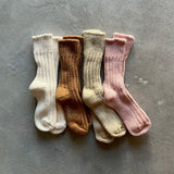 Organic Cotton Low Gauge Socks|7-5002