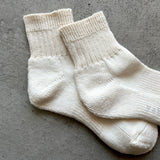 Organic Cotton Ankle Pile Socks|7-5004