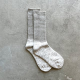 Organic Cotton Pile Socks|7-5003